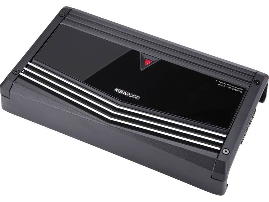 Kenwood KAC-7005PS 5-channel car amplifier — 40 watts RMS x 4 at 4