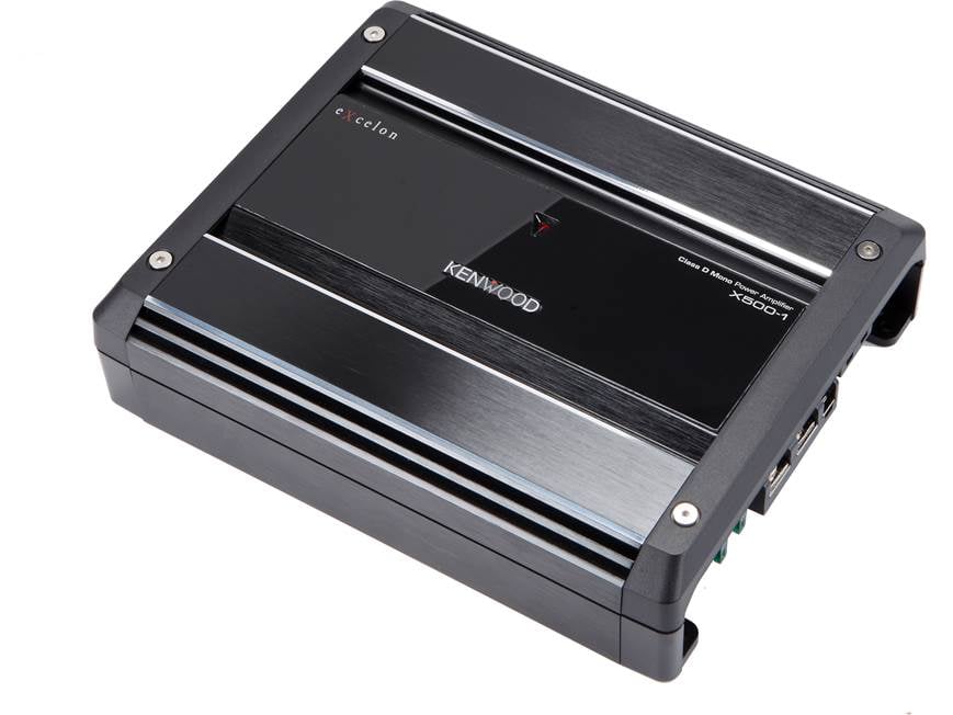 Kenwood Excelon X500-1 Mono subwoofer amplifier — 500 watts RMS x