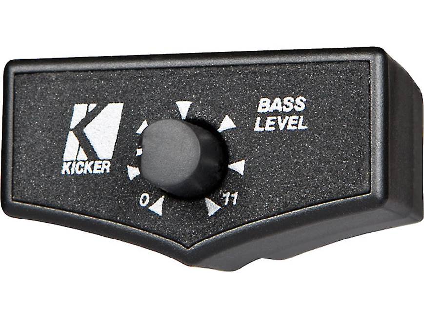 Kicker ZXRC Remote Bass Control Wired amp remote at Crutchfield