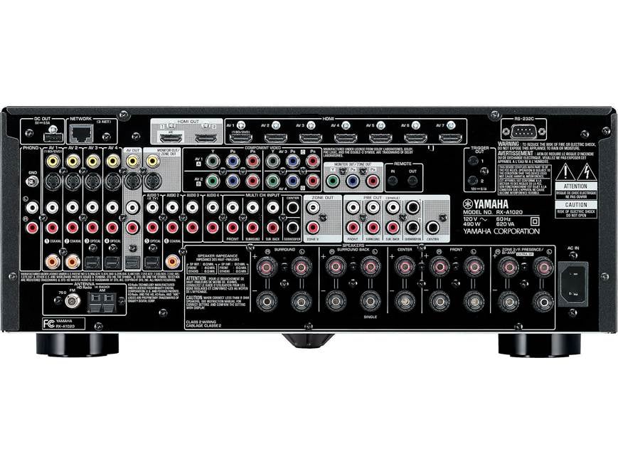 Yamaha AVENTAGE RX-A1020 7.2-channel home theater receiver with