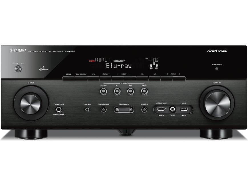Yamaha RX-A720 Home theater receiver with 3D-ready HDMI switching