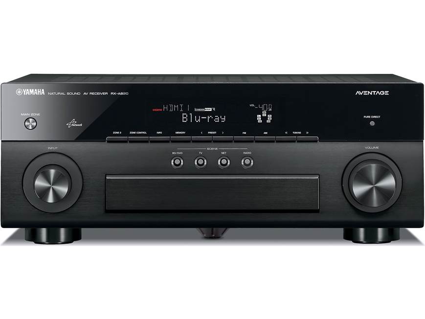 Yamaha RX-A820 Home theater receiver with 3D-ready HDMI switching