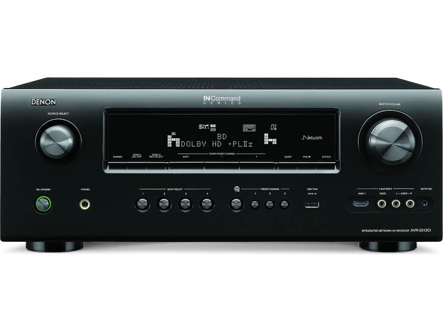 Denon AVR-2312CI 7.2-channel home theater receiver with Apple