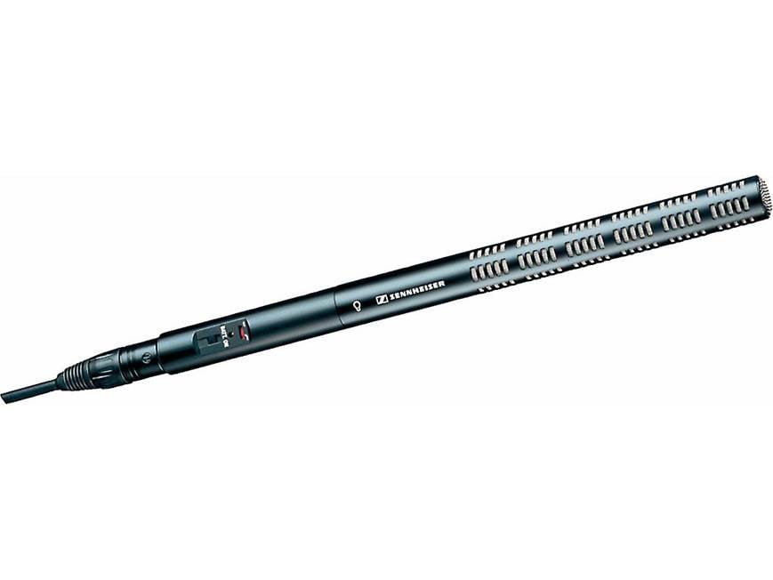 Sennheiser ME66/K6 Combo Shotgun microphone with power module at