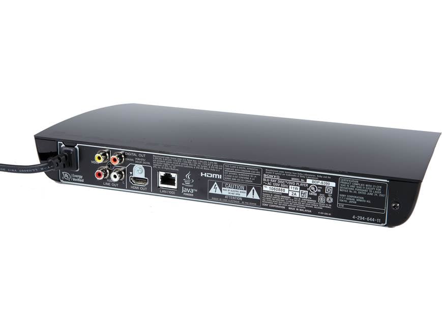 Sony BDP-S390 Blu-ray player with Wi-Fi® at Crutchfield