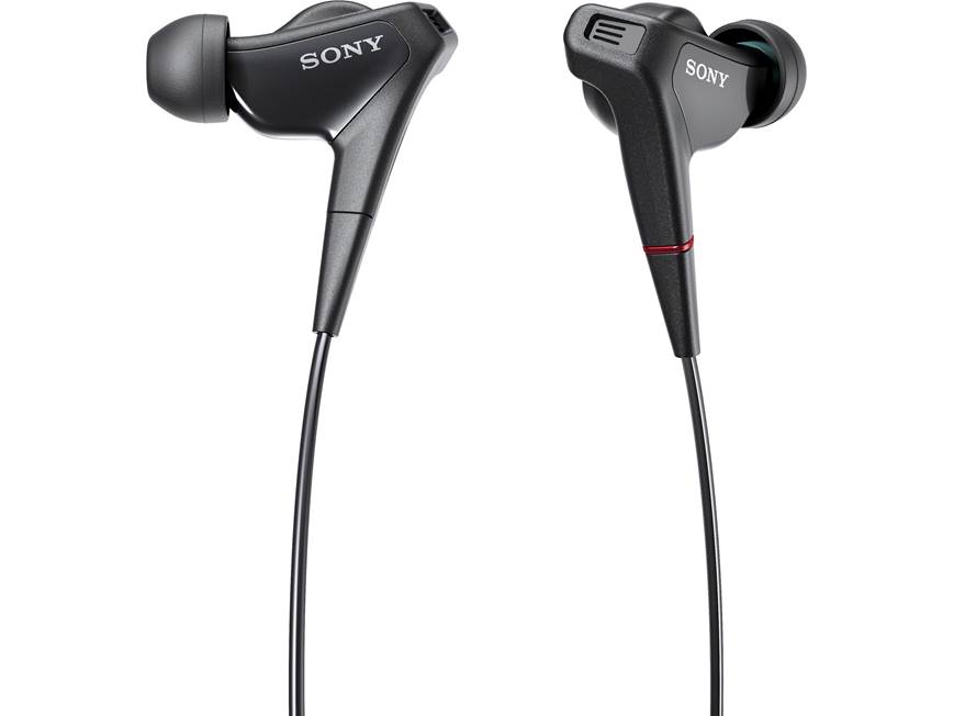 Sony XBA-NC85D Noise-canceling earbud headphones at Crutchfield