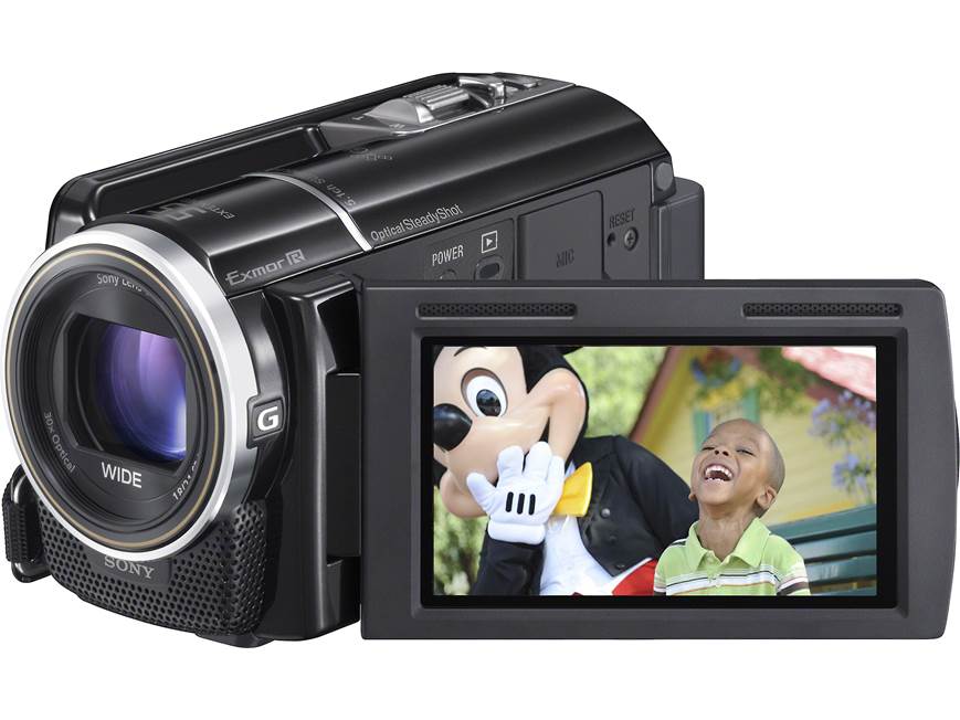Sony HDR-XR260V High-definition camcorder with 160GB internal hard