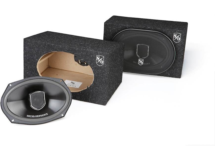 Sound Ordnance™ Bass Bunker Pair of sealed 6