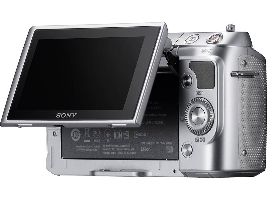 SONY α NEX-F3 Sony Alpha NEX-F3 (Silver) 16-megapixel digital camera with 180