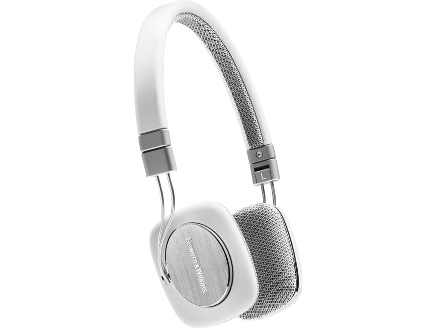 Bowers & Wilkins P3 (White) Portable, folding on-ear headphones
