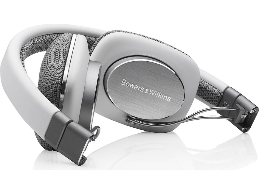 Bowers & Wilkins P3 (White) Portable, folding on-ear headphones