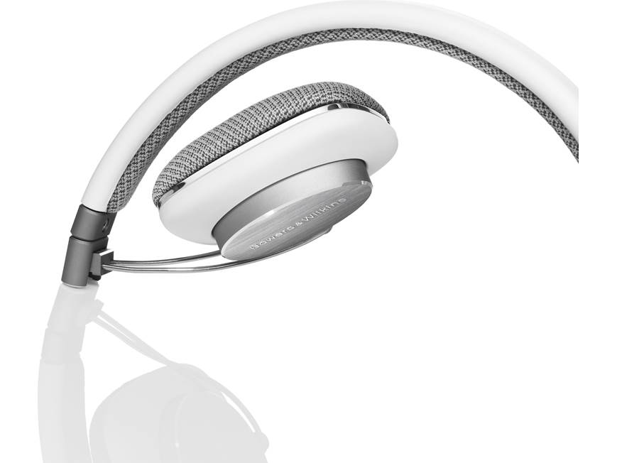 Bowers & Wilkins P3 (White) Portable, folding on-ear headphones