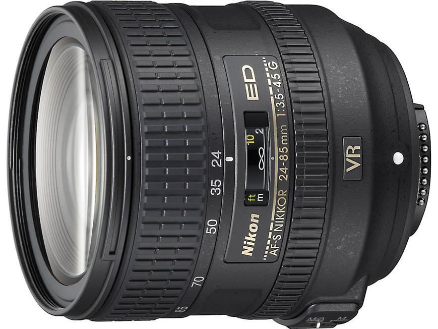 Nikon AF-S 24-85mm F3.5-4.5G ED◆5938 Nikon AF-S Nikkor 24-85mm f/3.5-4.5G ED VR Zoom lens for Nikon SLR