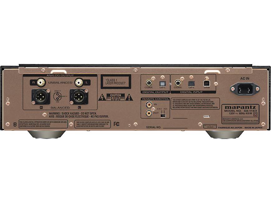 Marantz Reference Series SA-11S3 Stereo SACD/CD player/DAC at
