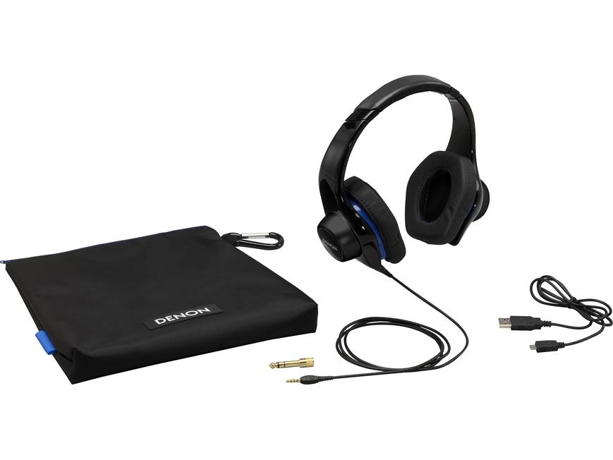 Denon AH-D400 Urban Raver™ Stereo headphones with built-in bass