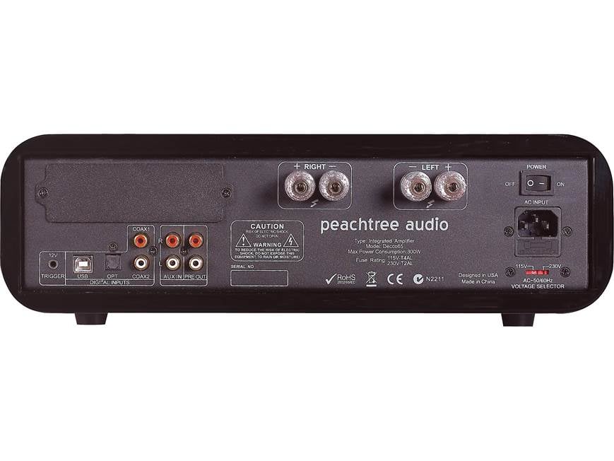 Peachtree Audio decco65 (Black) Stereo integrated amplifier with