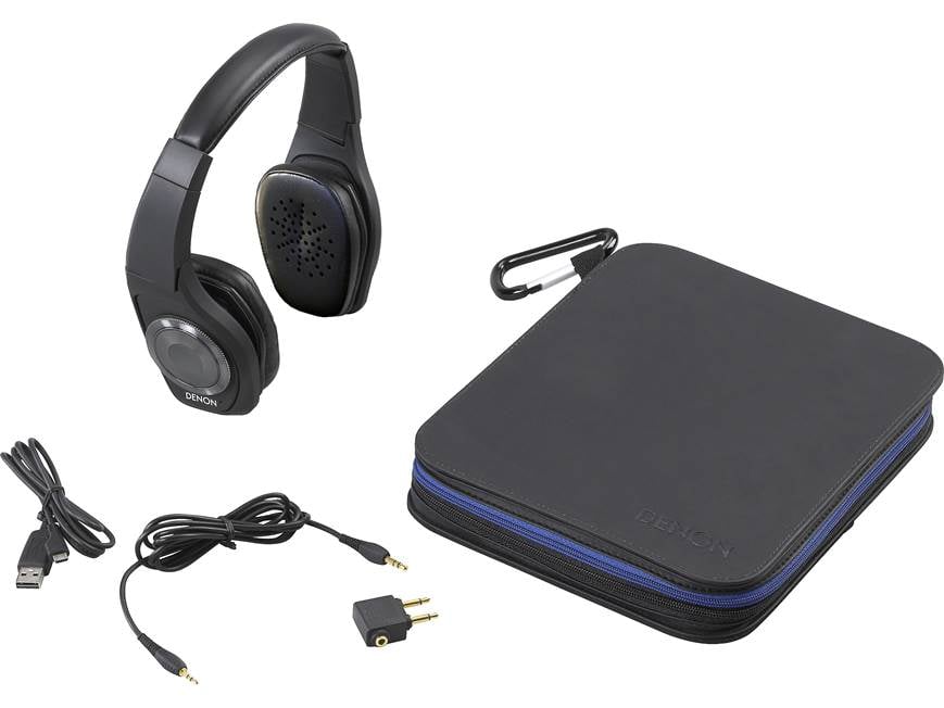 Denon AH-NCW500 Globe Cruiser™ (Black) Noise-canceling, on-ear