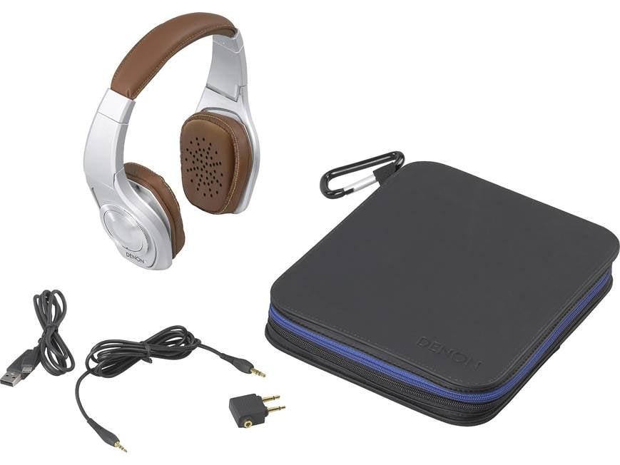 Denon AH-NCW500 Globe Cruiser™ (Silver) Noise-canceling, on-ear