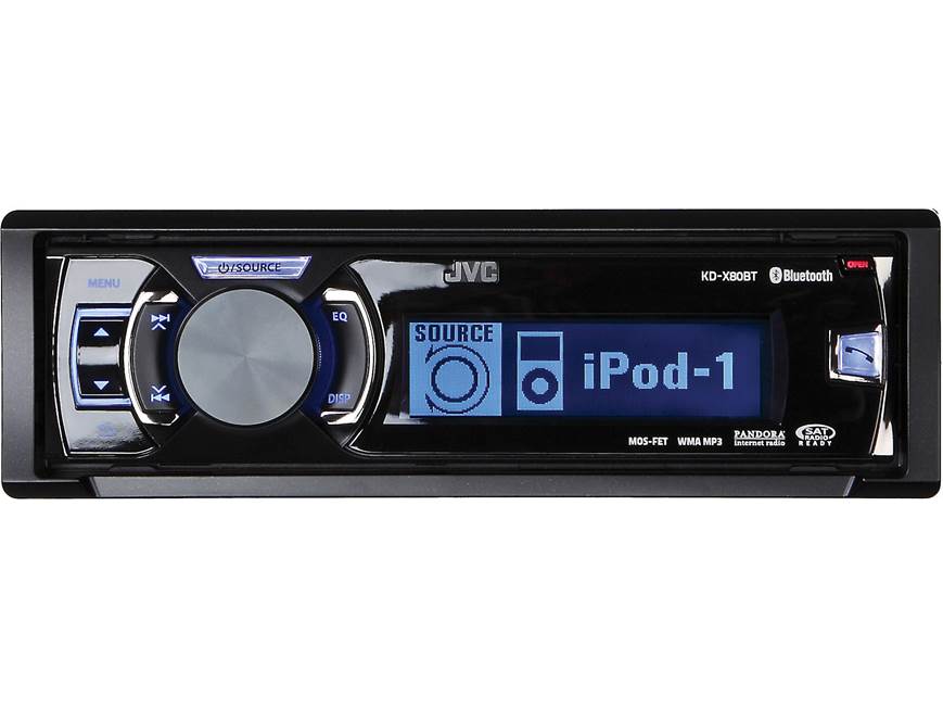 JVC KD-X80BT Digital media receiver (does not play CDs) at Crutchfield