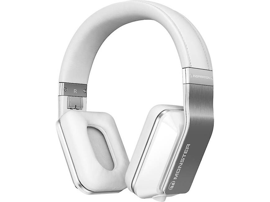 八6051【モンスター】INSPIRATION ヘッドホン Monster® Inspiration (White) Noise-canceling headphones (White) at