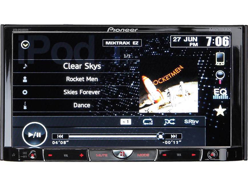 Pioneer AVH-P8400BH DVD receiver at Crutchfield