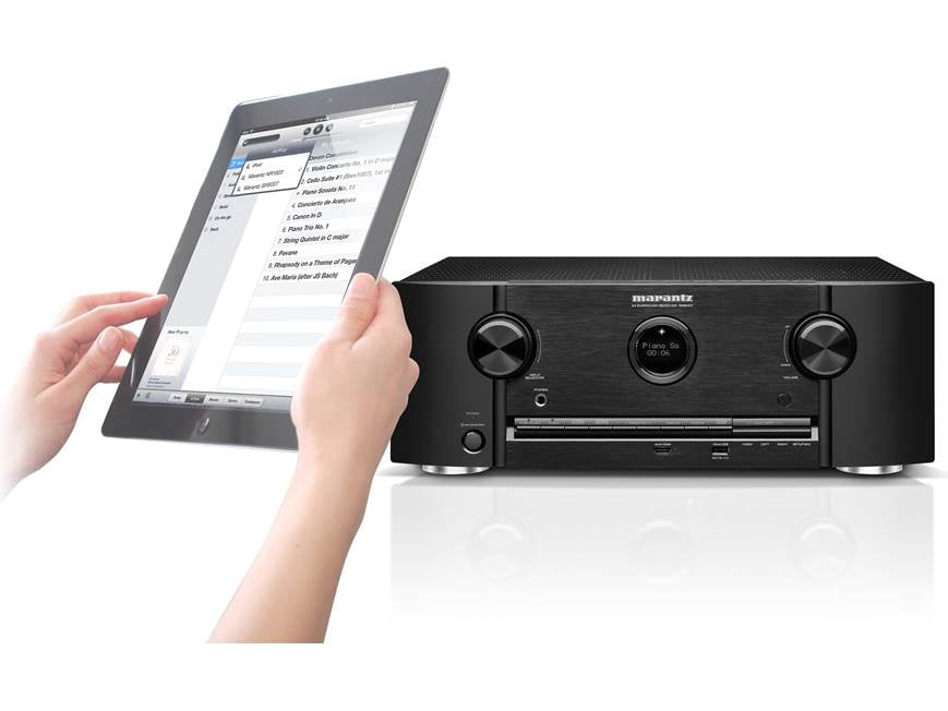 Marantz SR6007 7.2-channel home theater receiver with Apple