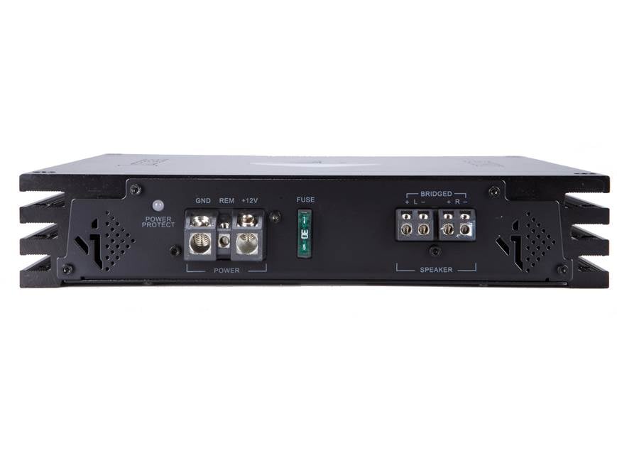 Helix Blue B TWO 2-channel car amplifier — 80 watts RMS x 2 at