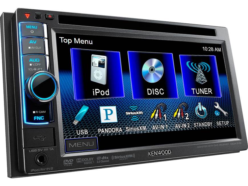 Kenwood DDX319 DVD receiver (New stock) at Crutchfield