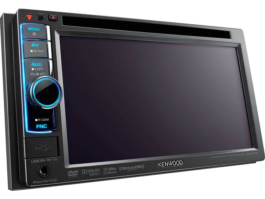 Kenwood DDX319 DVD receiver (New stock) at Crutchfield