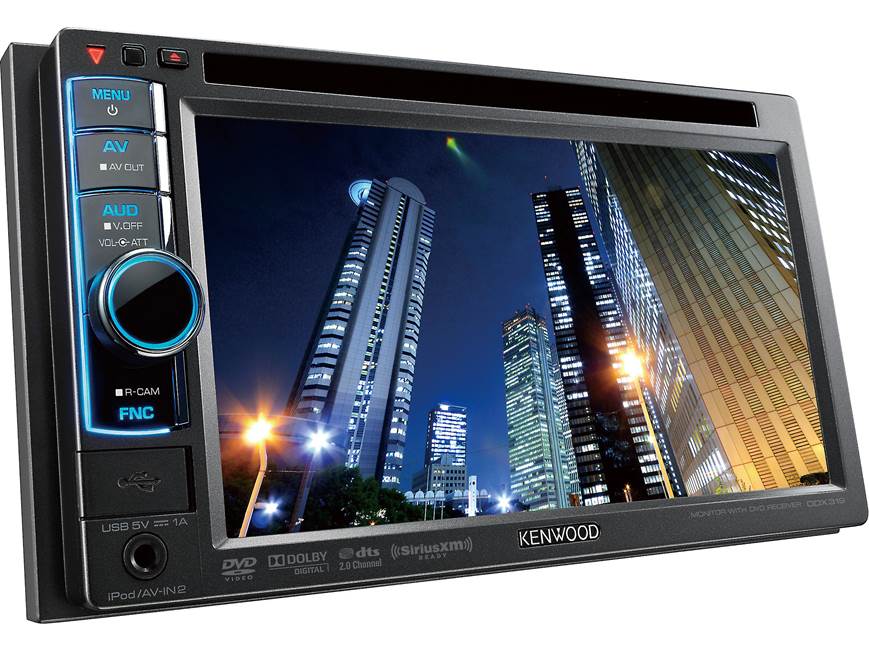 Kenwood DDX319 DVD receiver (New stock) at Crutchfield