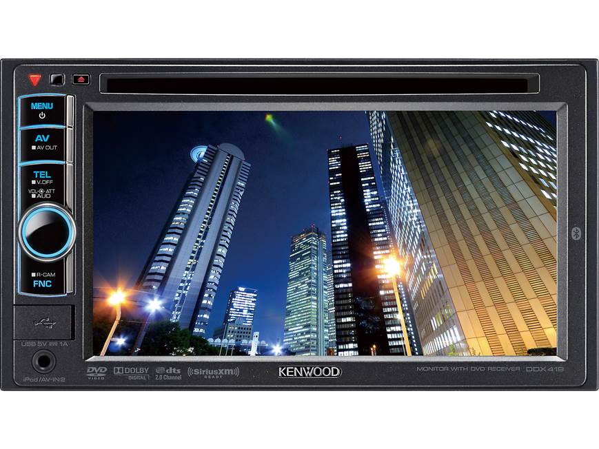 Kenwood DDX419 DVD receiver (New stock) at Crutchfield