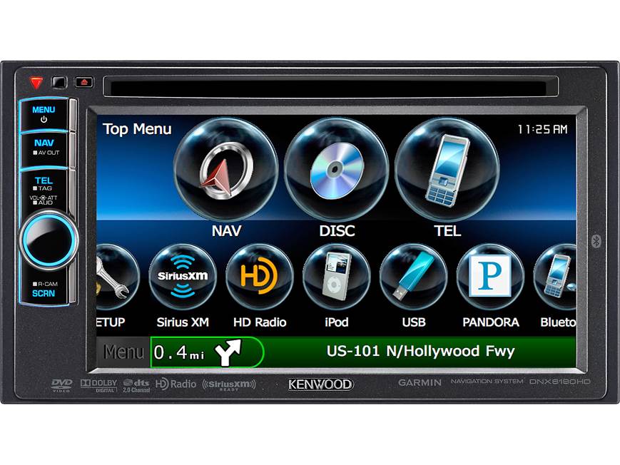 Kenwood DNX6190HD Navigation receiver (New stock) at Crutchfield