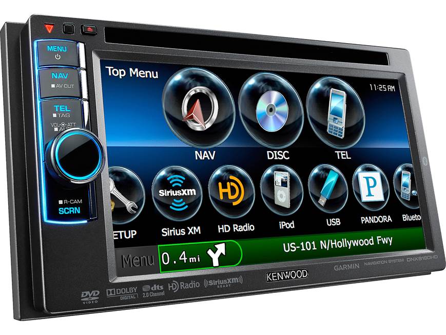 Kenwood DNX6190HD Navigation receiver (New stock) at Crutchfield