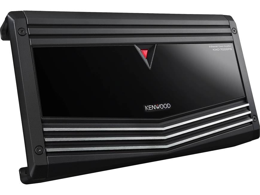 Kenwood KAC-7005PS 5-channel car amplifier — 40 watts RMS x 4 at 4