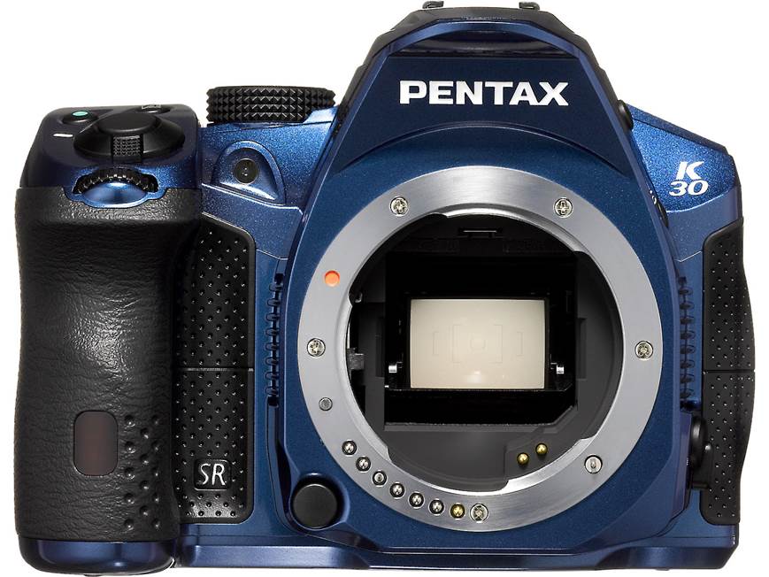 Pentax K-30 (no lens included) (Blue) Rugged 16-megapixel digital