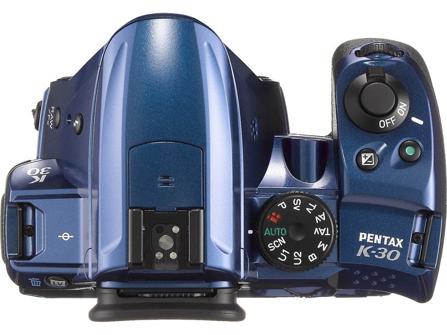 Pentax K-30 (no lens included) (Blue) Rugged 16-megapixel digital