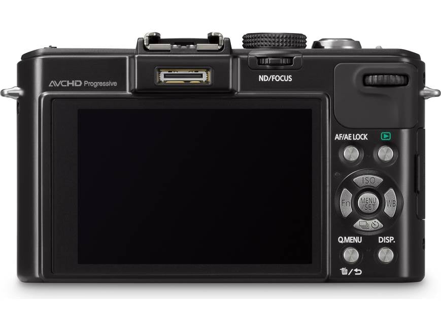 Panasonic Lumix® DMC-LX7 (Black) 10.1-megapixel digital camera 