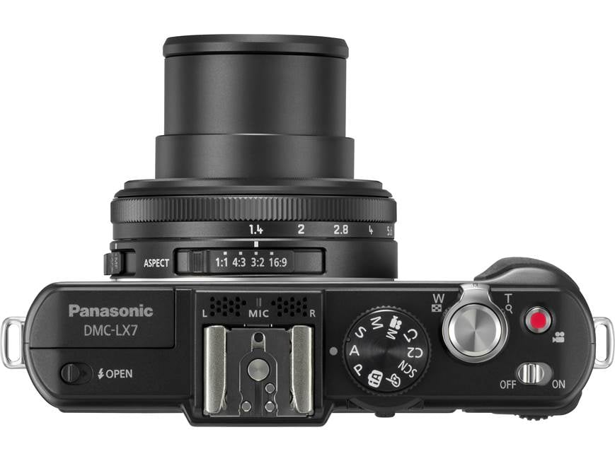 Panasonic Lumix® DMC-LX7 (Black) 10.1-megapixel digital camera