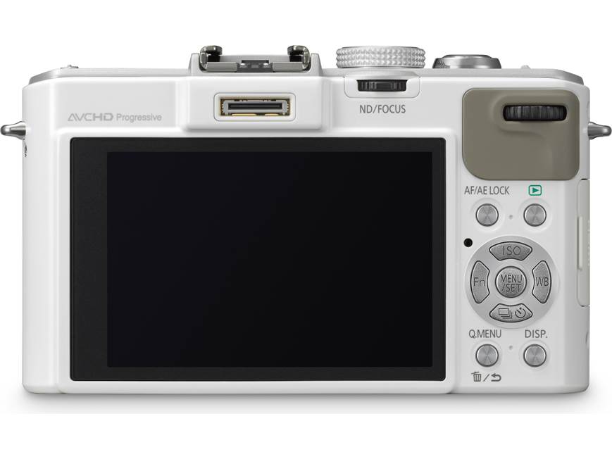 Panasonic Lumix® DMC-LX7 (White) 10.1-megapixel digital camera
