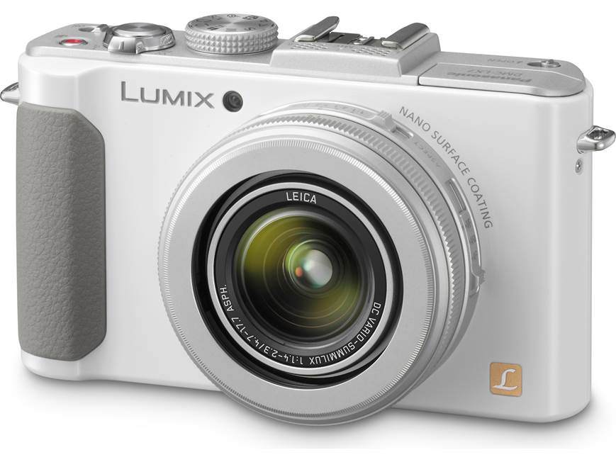 Panasonic Lumix® DMC-LX7 (White) 10.1-megapixel digital camera