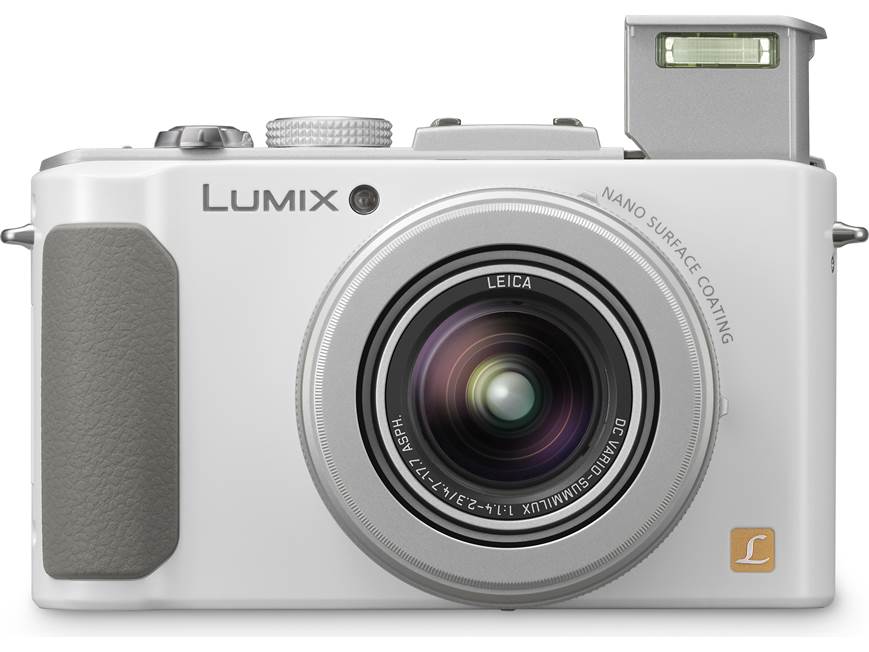Panasonic Lumix® DMC-LX7 (White) 10.1-megapixel digital camera