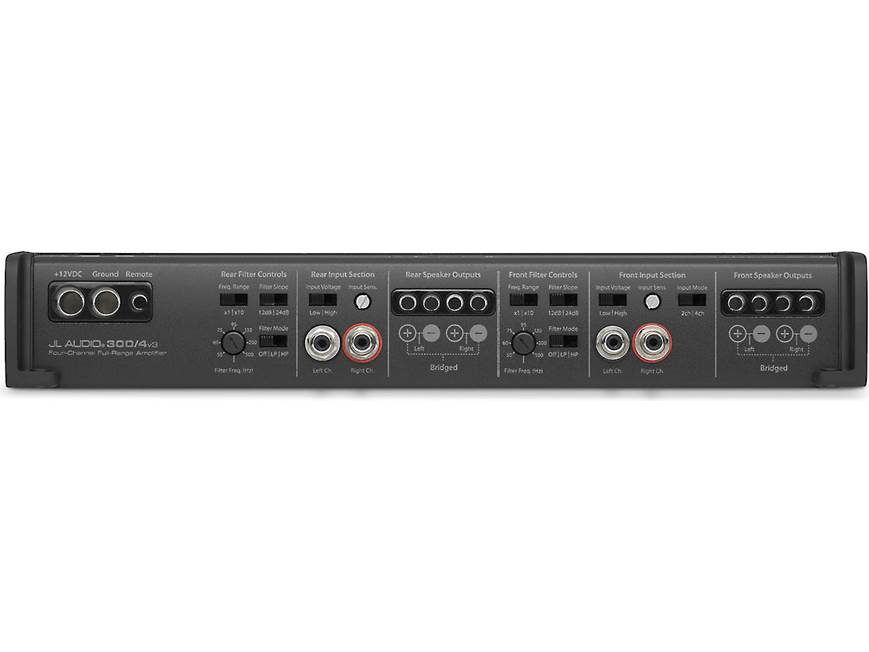 JL AUDIO 300/4 v3 動作確認済み JL Audio Slash 300/4v3 4-channel car amplifier — 75 watts RMS x 4