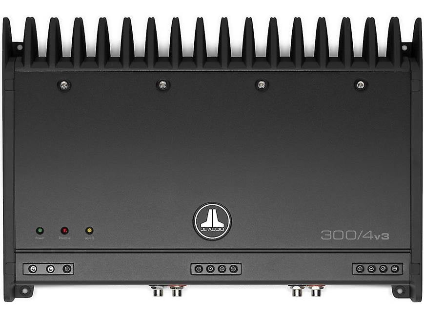 JL Audio Slash 300/4v3 4-channel car amplifier — 75 watts RMS x 4