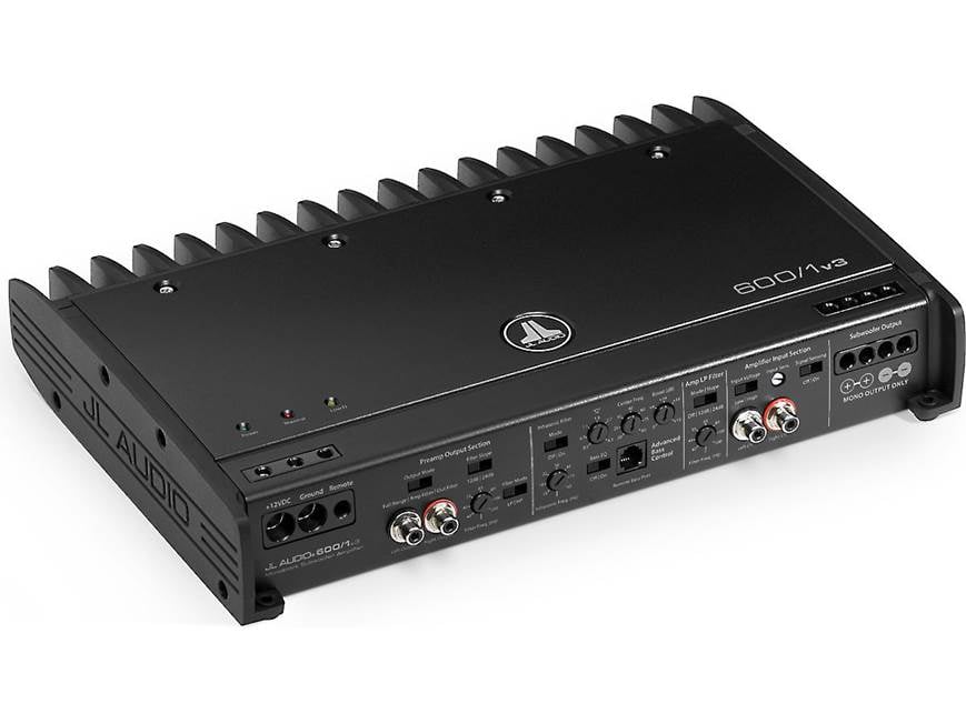 JL Audio Slash 600/1v3 Mono subwoofer amplifier — 600 watts RMS x