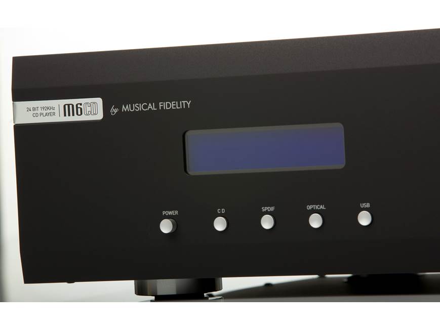 Musical Fidelity M6CD (Black) Single-disc CD player/DAC (Black) at