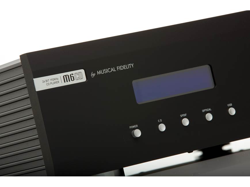 Musical Fidelity M6CD (Black) Single-disc CD player/DAC (Black) at