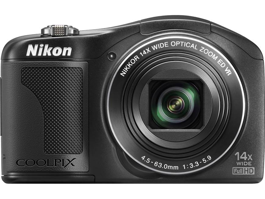 Nikon Coolpix L610 (Black) 16-megapixel digital camera with 14X