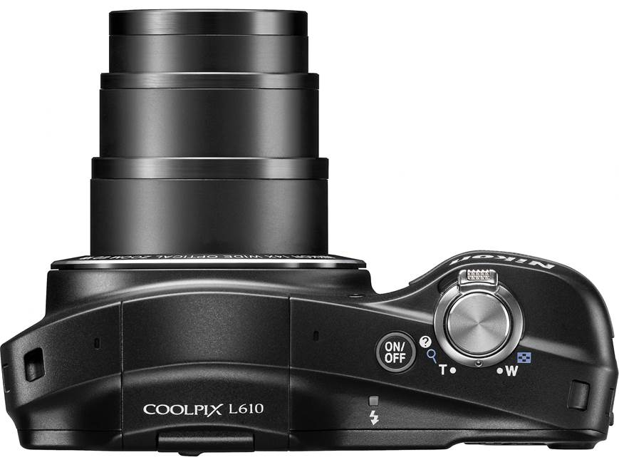 Nikon Coolpix L610 (Black) 16-megapixel digital camera with 14X