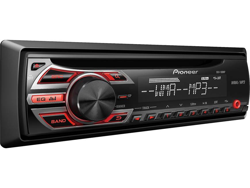 Pioneer DEH-150MP CD receiver at Crutchfield