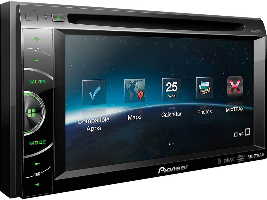 Pioneer AVH-X2500BT DVD receiver at Crutchfield